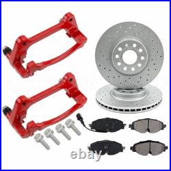 FOR SKODA OCTAVIA (MK3) 288mm to 312mm FRONT BIG BRAKE DISCS UPGRADE CONVERSION