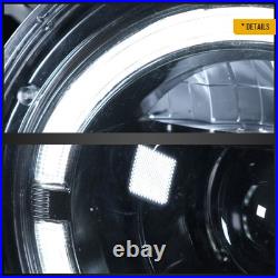 FULL LED Headlights Fits Jeep Wrangler JL & Gladiator 2018-2024 DRL WithDynamic X2