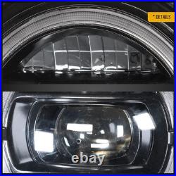 FULL LED Headlights Fits Jeep Wrangler JL & Gladiator 2018-2024 DRL WithDynamic X2