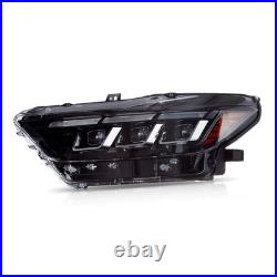 FULL LED Projector Headlights For 2015-2017 Ford Mustang WithStart-UP Animation X2