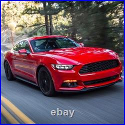 FULL LED Projector Headlights For 2015-2017 Ford Mustang WithStart-UP Animation X2
