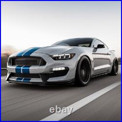 FULL LED Projector Headlights For 2015-2017 Ford Mustang WithStart-UP Animation X2