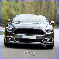 FULL LED Projector Headlights For 2015-2017 Ford Mustang WithStart-UP Animation X2