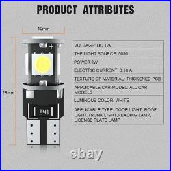 Fit Ford Transit Custom 2012-2023 Headlight Upgrade Led Fog Side Light Bulbs 8x