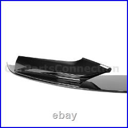 Fits 11-16 F10 5 Series Performance Style Front Bumper Lip Spoiler Painted Black
