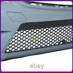 Fog Lights Front Bumper Lower Grille For Benz E-Class 10-13 W212 AMG E63 Style