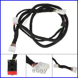 For 13-18 RAM 5 Radio To 8.4 UConnect Upgrade Wiring Harness Kit 7 Speed HVAC