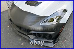 For 14-19 Corvette C7 ZR1 Style Front Bumper Cover Grille Lower Lip Splitter