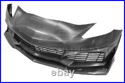 For 14-19 Corvette C7 ZR1 Style Front Bumper Cover Grille Lower Lip Splitter