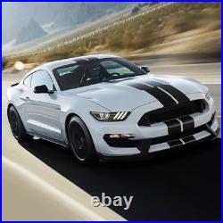 For 2015 2016 2017 Ford Mustang LED Headlights Projector Front Headlamps Pair