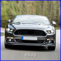 For 2015 2016 2017 Ford Mustang LED Headlights Projector Front Headlamps Pair