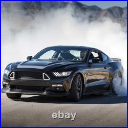 For 2015 2016 2017 Ford Mustang LED Headlights Projector Front Headlamps Pair