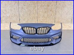 For Bmw 1 Series F20 M2 Competition Conversion Front Bumper With Splitter 2015+