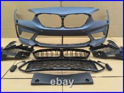 For Bmw 1 Series F20 M2 Competition Conversion Front Bumper With Splitter 2015+