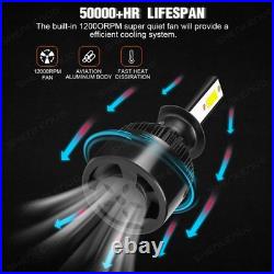 For Ford Transit Custom Headlight 6500K White Upgrade Led Fog Side Light Bulbs