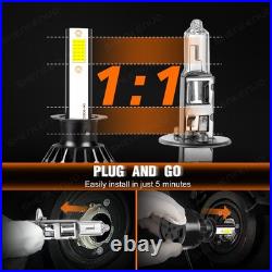 For Ford Transit Custom Headlight 6500K White Upgrade Led Fog Side Light Bulbs