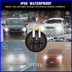 For Ford Transit Custom Headlight 6500K White Upgrade Led Fog Side Light Bulbs