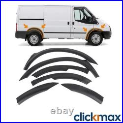 For Ford Transit MK7 06-13 Wheel Arch Trims SWB Wing Flare Cover Protector Set