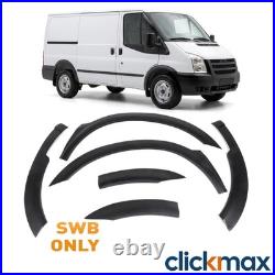 For Ford Transit MK7 Wheel Arch Trims SWB Wing Flare Cover Protector Set 06-13