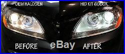 For G ML GLK MBZ SUV Headlight HID Xenon Conversion Kit 6000k 6k Lamp Upgrade