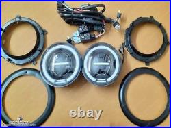 For Jeep Willys GPW LED Headlight Conversion Kit -Complete with fitting & Wiring