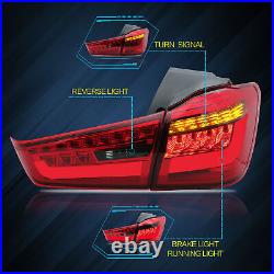 For Mitsubishi ASX Outlander Sport 12-18 Smoked LED Tail Lights Sequential Pair
