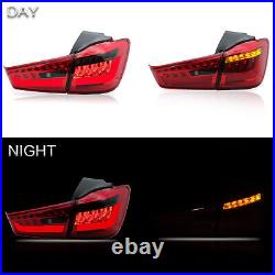 For Mitsubishi ASX Outlander Sport 2012-2018 Smoked LED Tail Lights Sequential