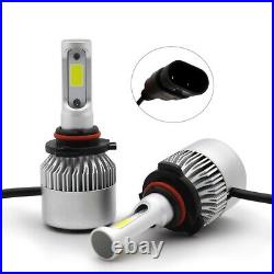 For Toyota Camry 2011-2015 White Cob LED Hi Low Beam DRL Conversion Kit Upgrade