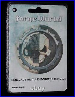 ForgeWorld Chaos RENEGADE MILITIA ENFORCERS CONVERSION KIT NiB Warhammer 40K