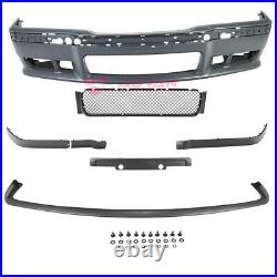 Front Bumper Cover Front Lip M3 Style For 92-98 BMW 3 Series E36 Lower Spoiler