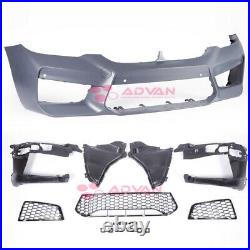 Front Bumper Cover Kit M5 Style For BMW G30 5-Series 2017-2020 530e 530i 540i