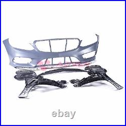 Front Bumper Cover Sport Style Kit For Mercedes-Benz E-Class 2014-2016 W212