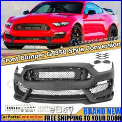 Front Bumper For Ford Mustang 2015-2017 Front Bumper Conversion Kit GT350 Style