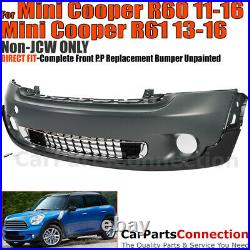 Front Bumper Full Kit Mini Cooper 2011-2016 Countryman 2013-2016 Paceman witho JCW