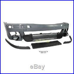 Front Bumper M5 Style With Washer Holes For 1997-2003 BMW 5-Series E39 Body Kit