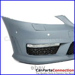 Front Bumper With Sensor Holes E63 Style For Mercedes Benz E-Class 10-13 W212