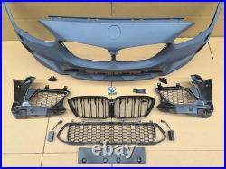 Front Bumper With Splitter Conversion M2c Look For Bmw 1 Series F20 F21 2015-19
