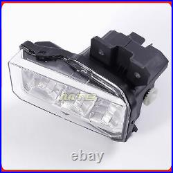 Front Fog Lights For Subaru Forester 19-21 Black JDM LED Daytime Running Lamps
