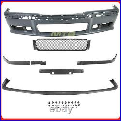 Front Lip M3 Style Bumper Cover Kit For BMW 3 Series 92-98 E36 Trim Moulding