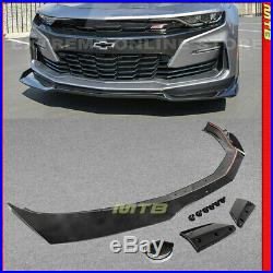 Front Lip Spoiler 1LE ZL1 Style For Camaro SS 19+ Painted Carbon Flash Metallic