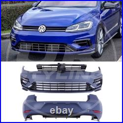 Full Body Kit Mk7.5 R Conversion Bumper Upgrade For Volkswagen Golf Mk7 12-16 Full Body Kit Mk7.5 R Conversion Bumper Upgrade For Volkswagen Golf Mk7 12-16