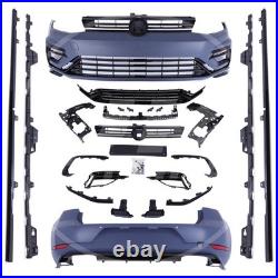 Full Body Kit Mk7.5 R Conversion Bumper Upgrade For Volkswagen Golf Mk7 12-16 Full Body Kit Mk7.5 R Conversion Bumper Upgrade For Volkswagen Golf Mk7 12-16