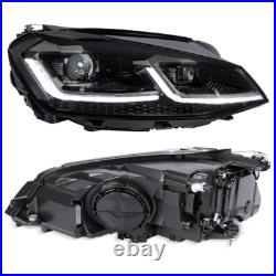Full LED Double Beam Projector Headlight WithDRL For VW Golf VII MK7 2013-2016 Full LED Double Beam Projector Headlight WithDRL For VW Golf VII MK7 2013-2016