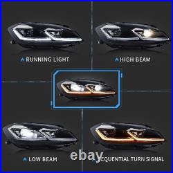 Full LED Dual Beam Projector Headlights WithDRL for VW Golf VII MK7 2013-2017 Pair Full LED Dual Beam Projector Headlights WithDRL for VW Golf VII MK7 2013-2017 Pair