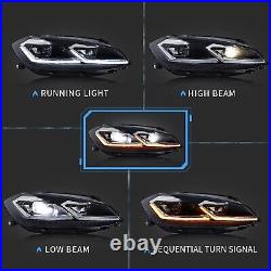 Full-LED Dual Beam Projector Headlights WithDRL for VW Golf VII MK7 2013-2017 Pair Full-LED Dual Beam Projector Headlights WithDRL for VW Golf VII MK7 2013-2017 Pair