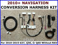 G37 Navigation Harness Adapter Kit Upgrade 2010-15 Non-Nav to 2010+ NAVIGATION