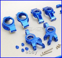 GPM For Traxxas X-Maxx METAL UPGRADE SET Arms, Knuckles, Hubs #TXM100 -BLUE