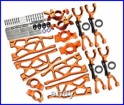 GPM For Traxxas X-Maxx METAL UPGRADE SET Arms, Knuckles, Hubs #TXM100 -GREEN