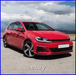 GTI RED LED Headlights For VW Golf 7 MK 2013-2017 Upgrade LED Light Set