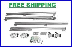 Garage Door Low Headroom Conversion Kit EZ-Set Torsion Spring System Steel Frame